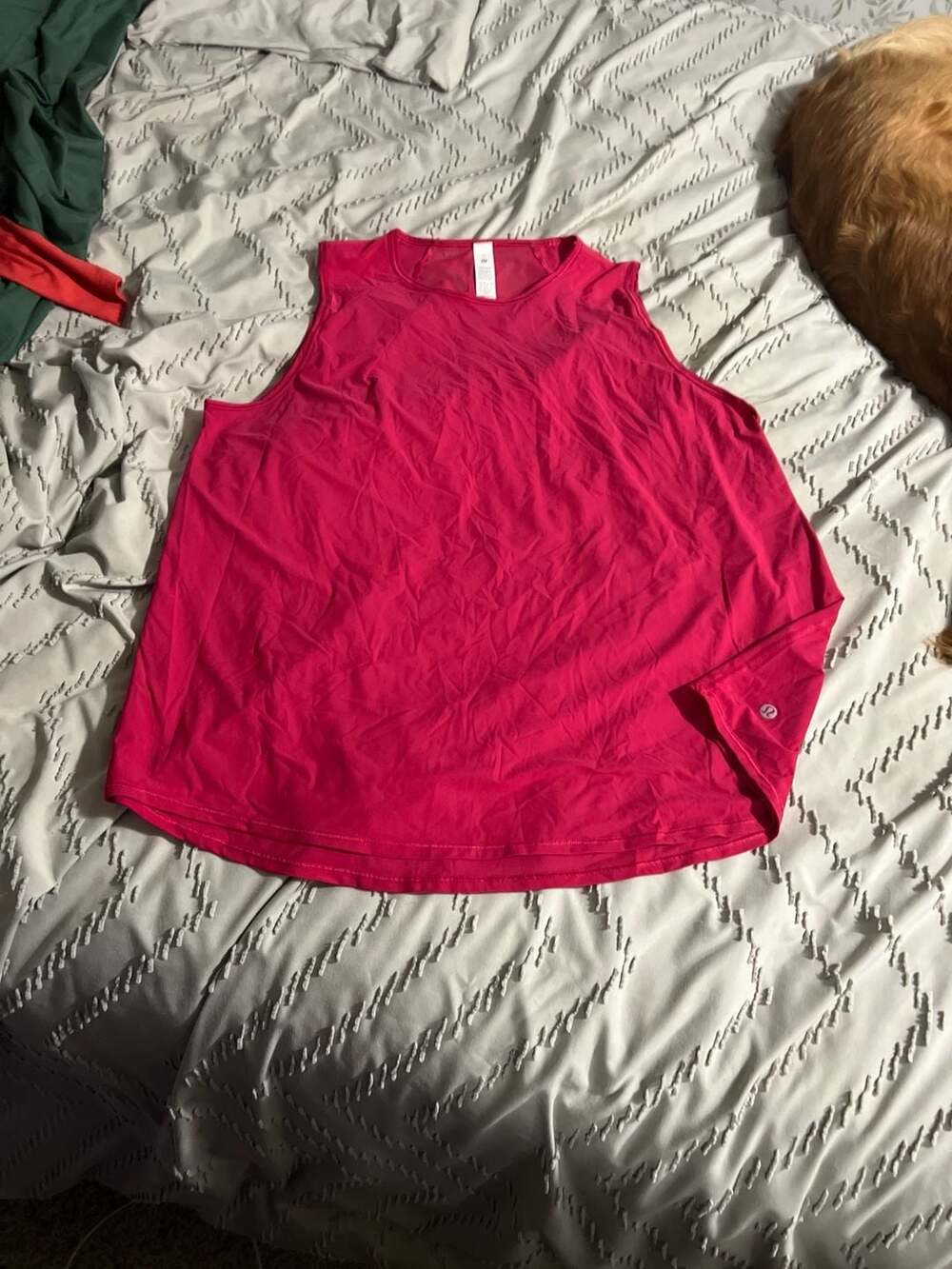 lululemon Sculpt Tank High Neck Top in Ripened Raspberry
